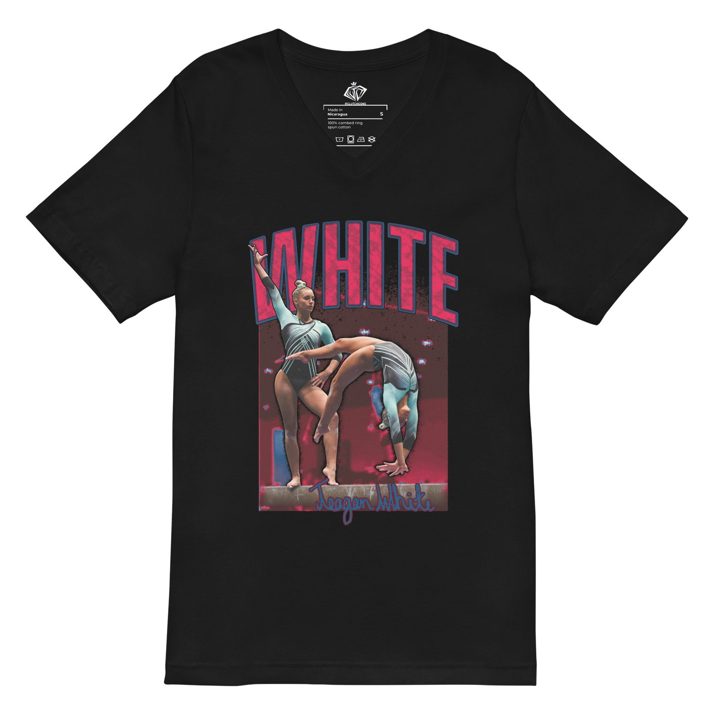 Teagan White | Mural V-neck T-shirt