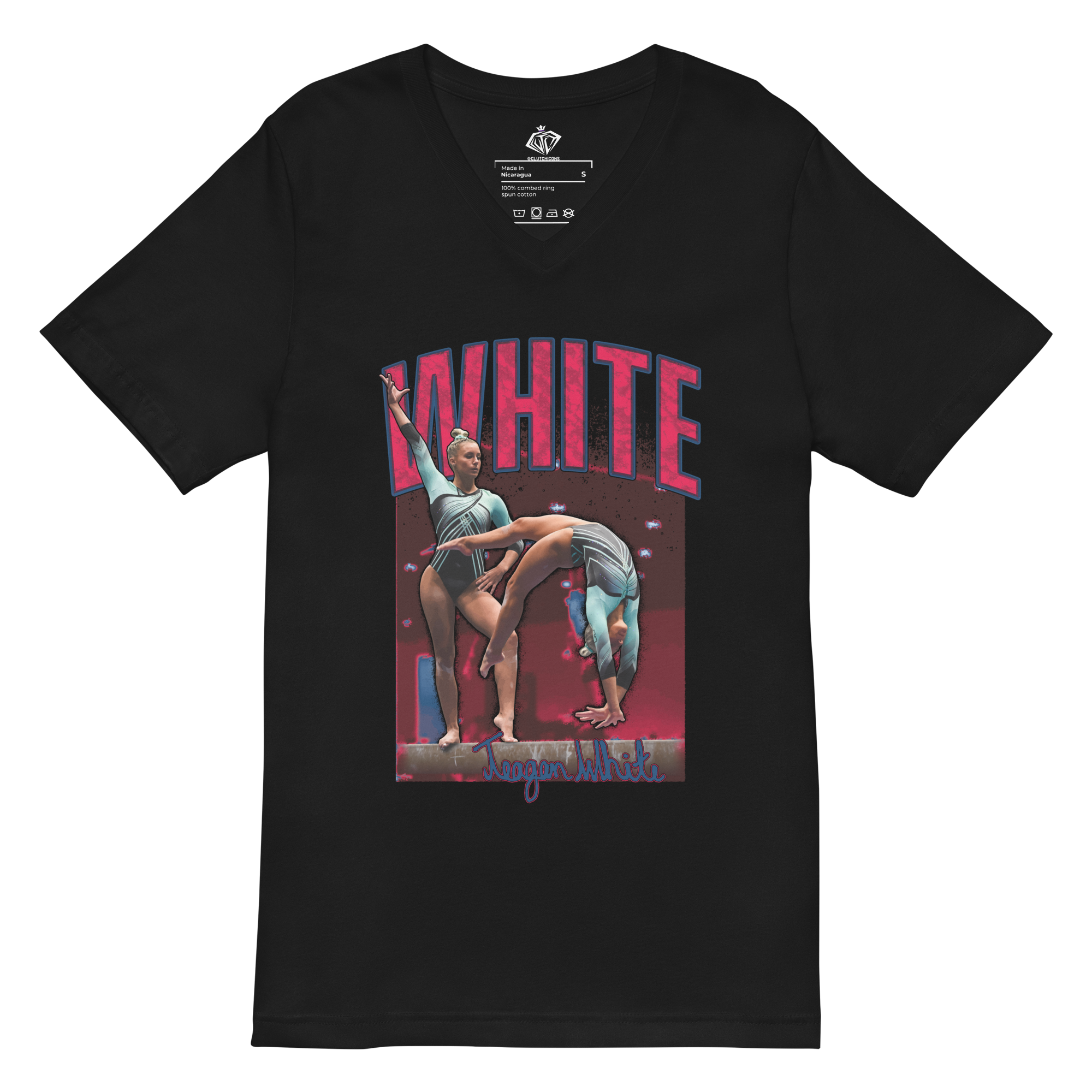 Teagan White | Mural V-neck T-shirt