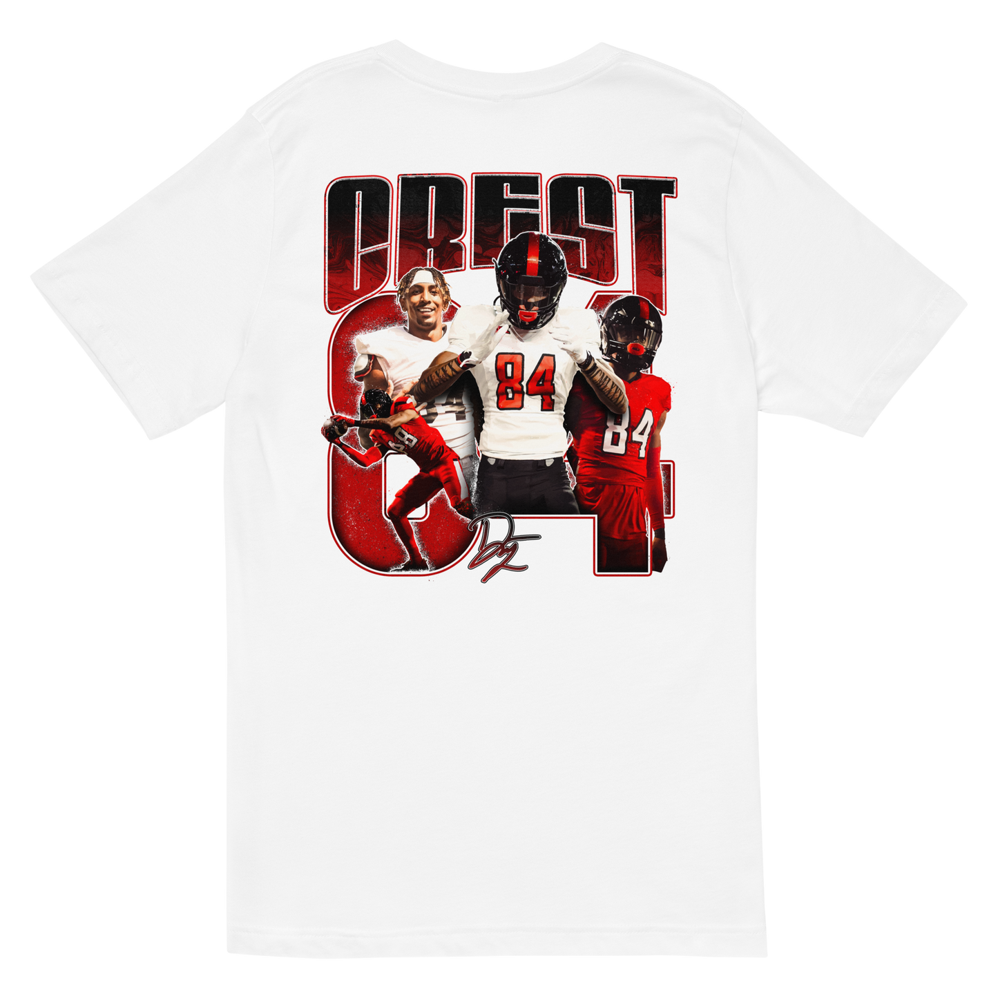 Demarion Crest | Mural & Patch V-neck T-shirt