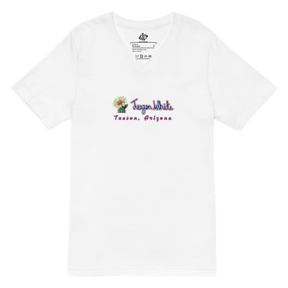 Teagan White | Mural & Patch V-neck T-shirt