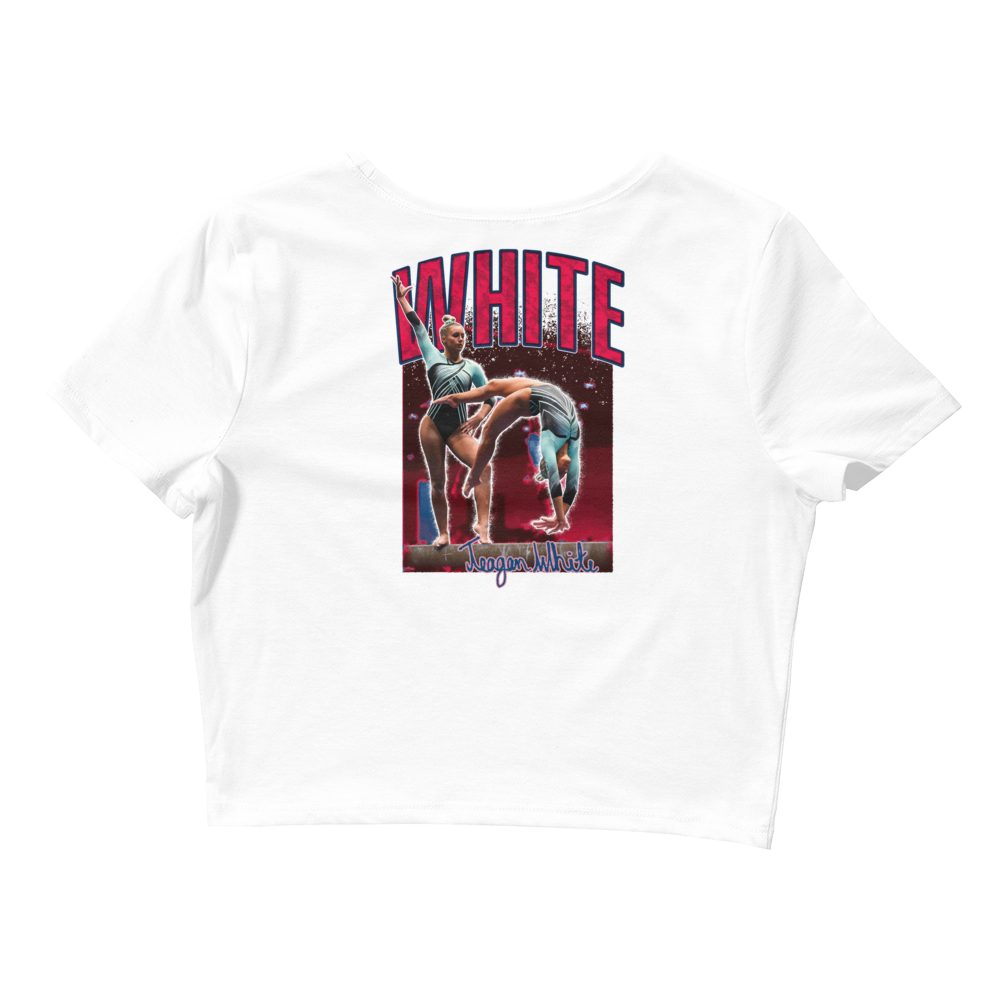 Teagan White | Mural & Patch Crop Top