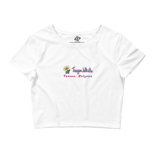 Teagan White | Mural & Patch Crop Top