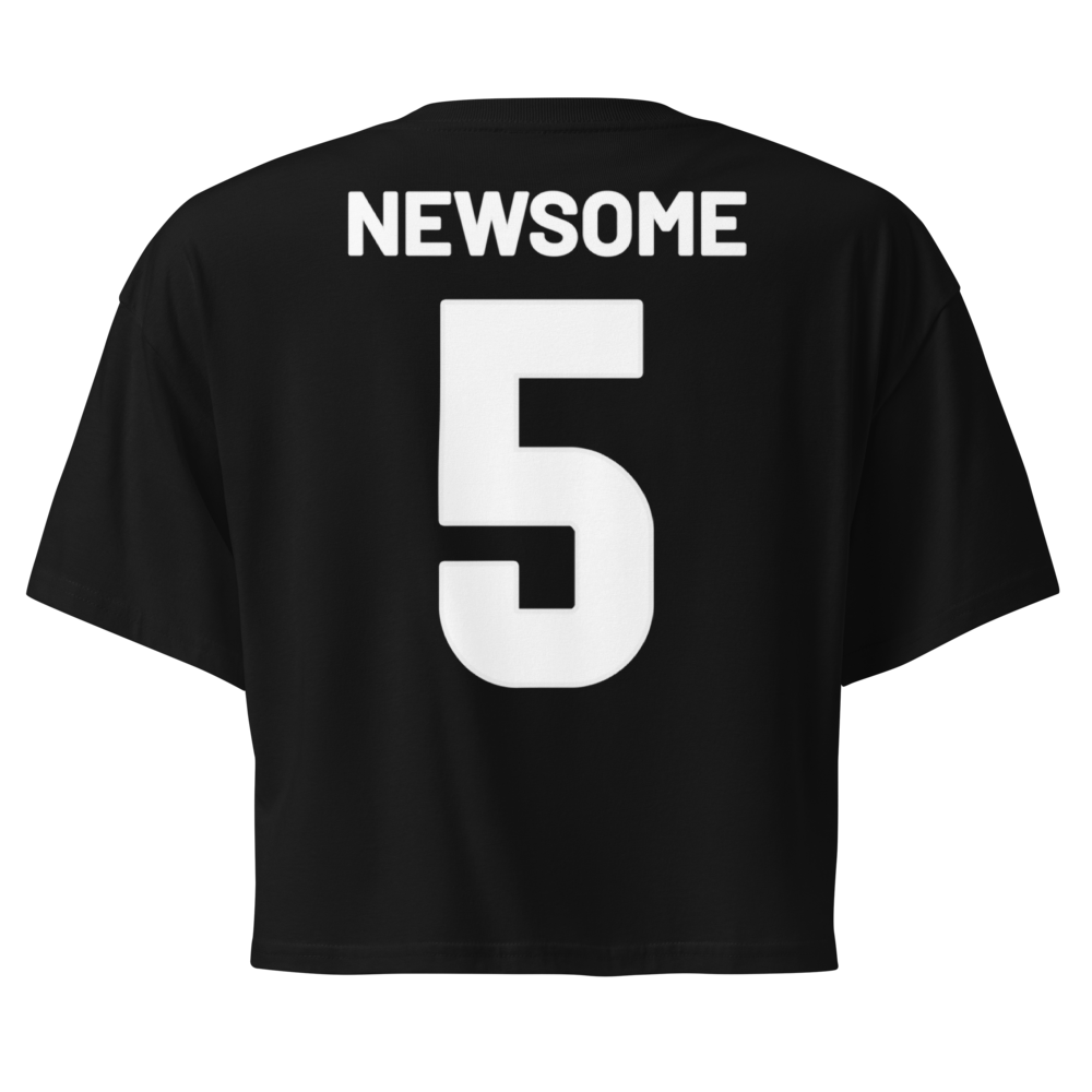 Elijah Newsome | Jersey Style Crop Top