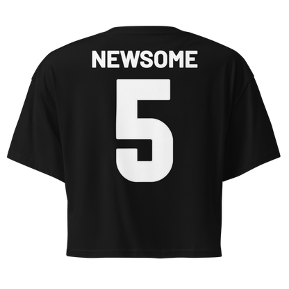 Elijah Newsome | Jersey Style Crop Top