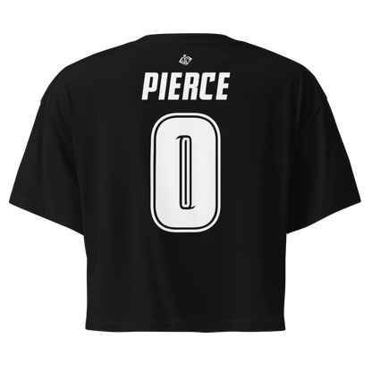 Karhys Pierce | Black & White Crop Top
