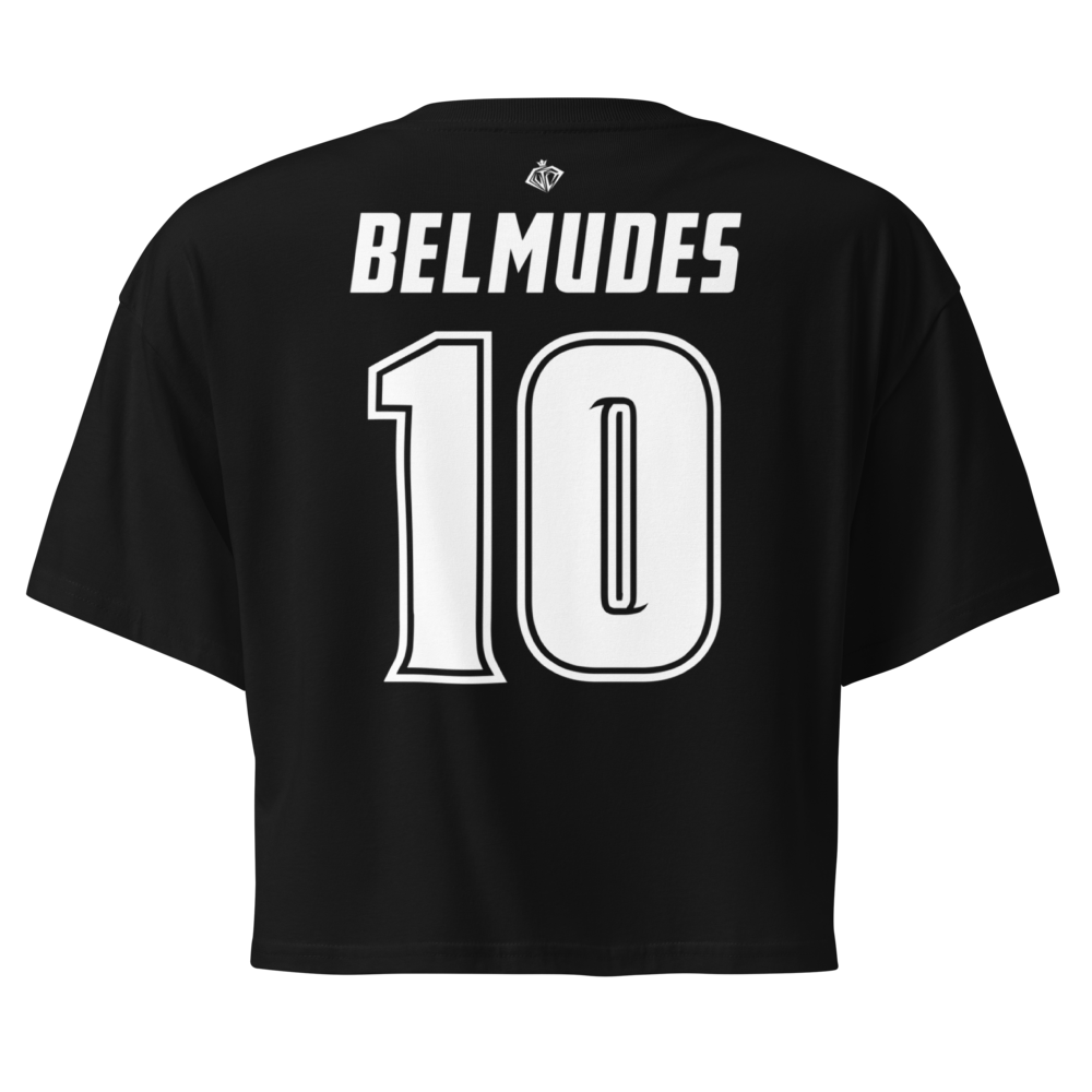 Joao Belmudes | Black & White Crop Top