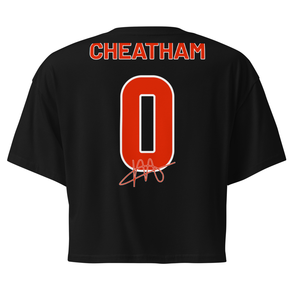 Mia Cheatham | Jersey Style Crop Top