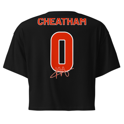 Mia Cheatham | Jersey Style Crop Top