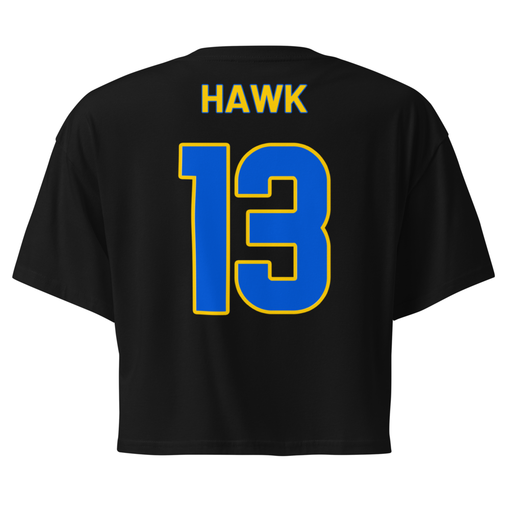 Akiera Hawk | Jersey Style Crop Top