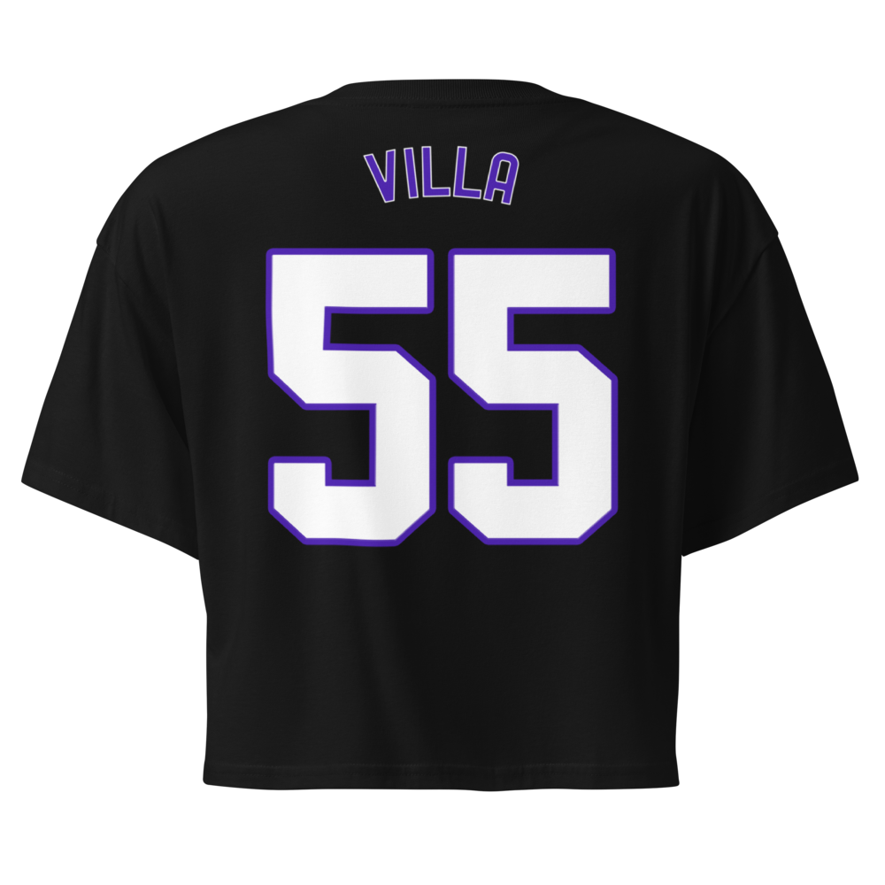 Ethan Villa | Jersey Style Crop Top