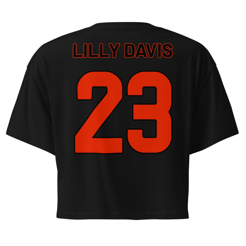 Lilly Davis | Jersey Style Crop Top