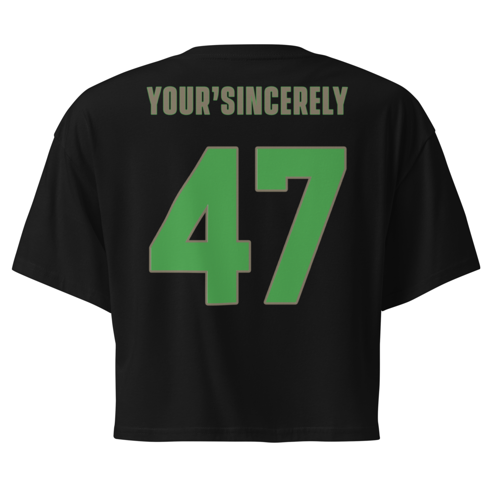 Sincere Harris | Jersey Style Crop Top