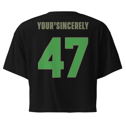 Sincere Harris | Jersey Style Crop Top