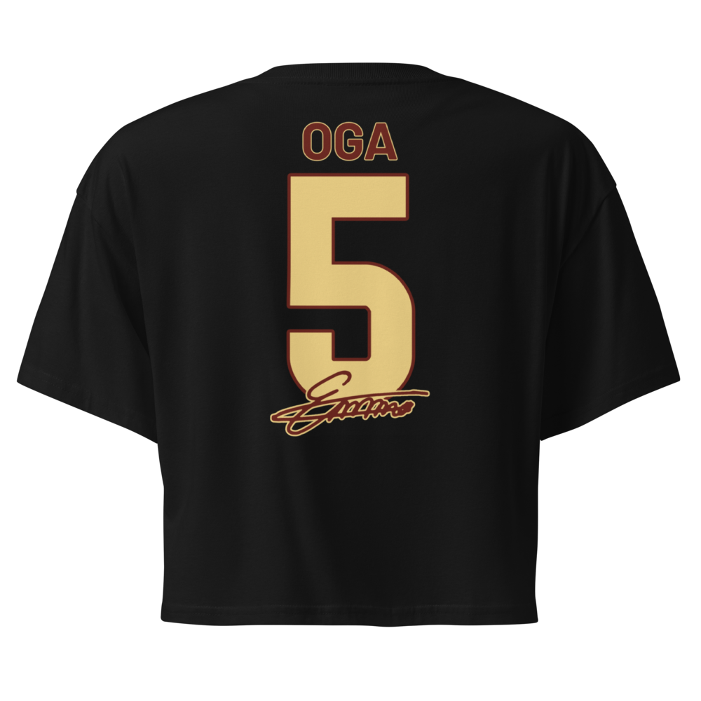 Emmanuella Oga | Jersey Style Crop Top