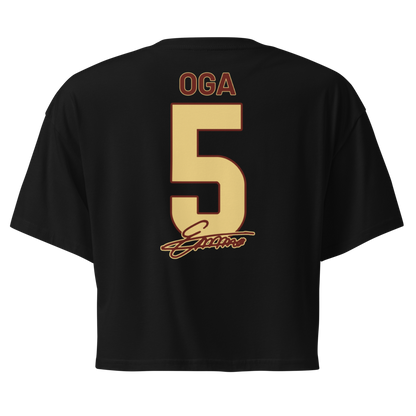 Emmanuella Oga | Jersey Style Crop Top