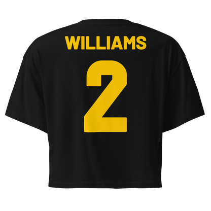 Quentin Williams | Jersey Style Crop Top