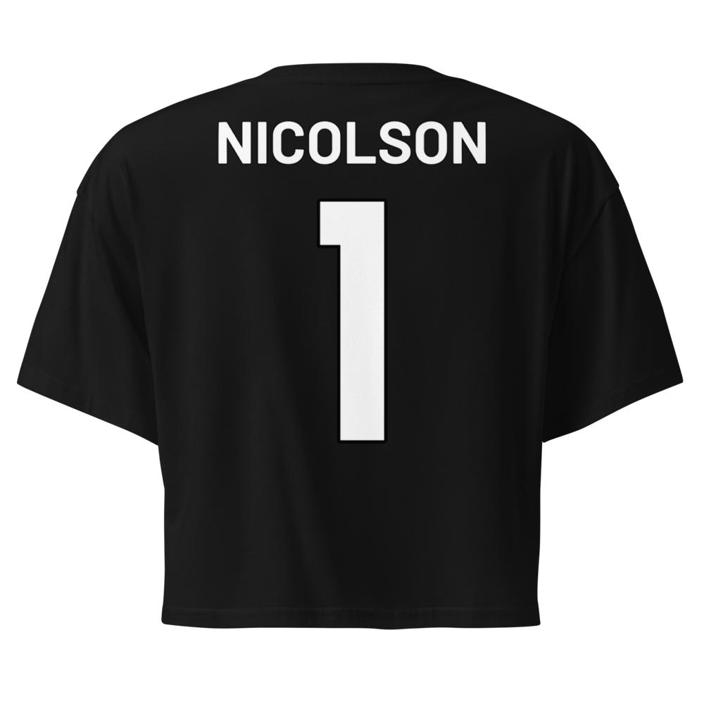 John Nicolson | Jersey Style Crop Top