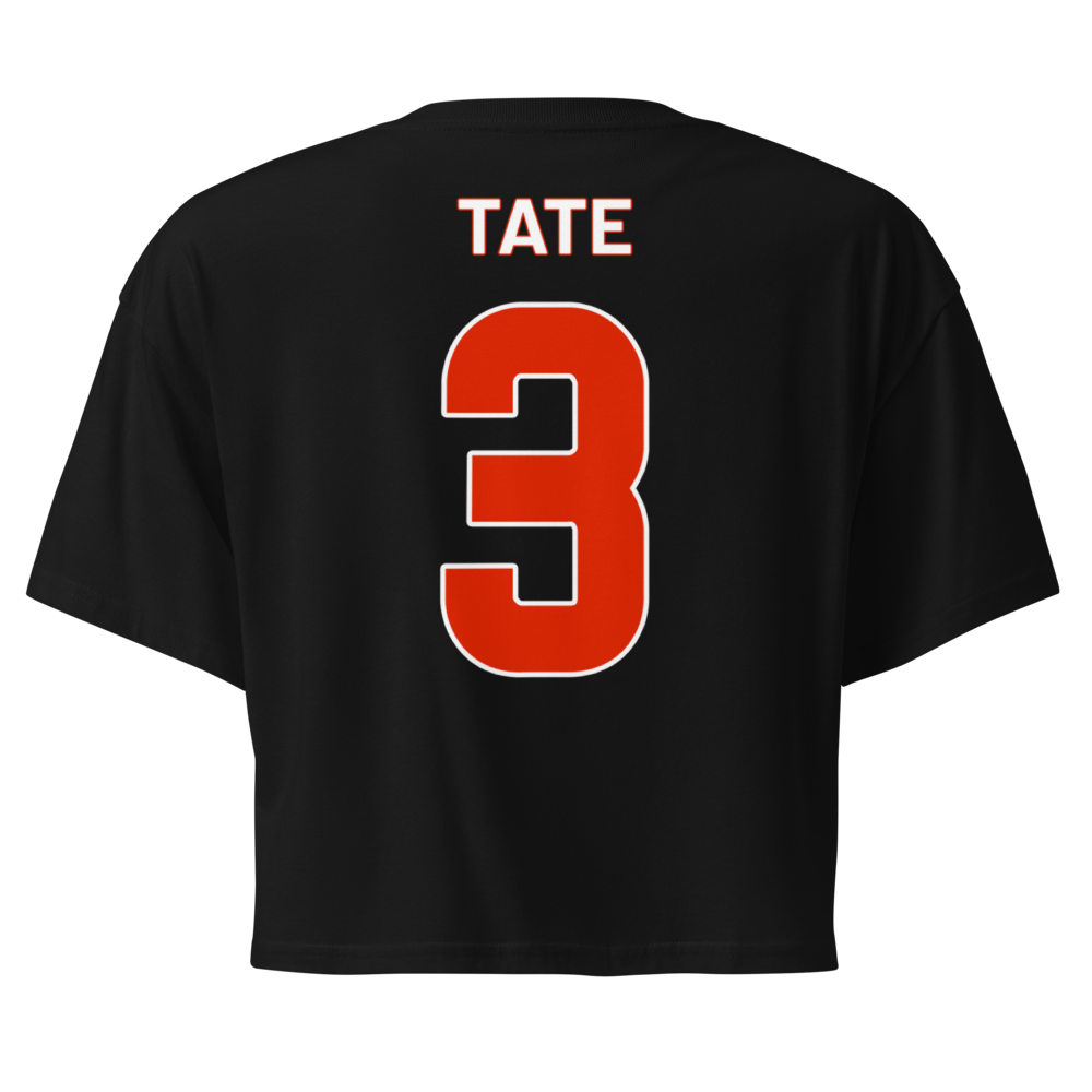 Amia Tate | Jersey Style Crop Top