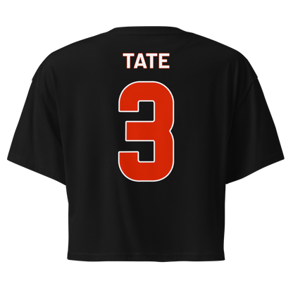 Amia Tate | Jersey Style Crop Top