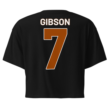 Aubrey Gibson | Jersey Style Crop Top