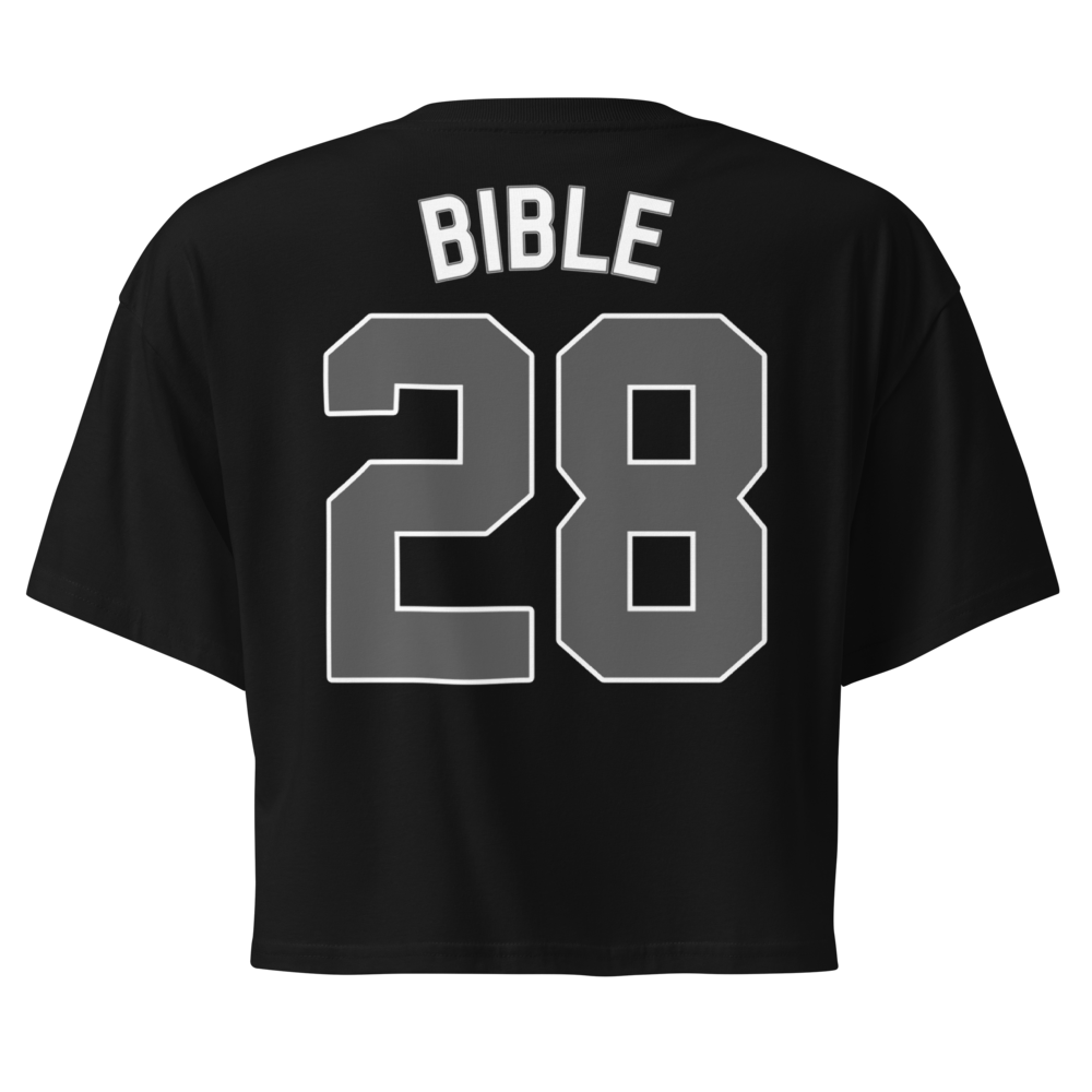 Lilyannah Bible | Jersey Style Crop Top