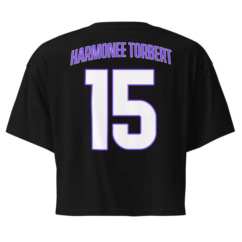 Harmonee Torbert | Jersey Style Crop Top
