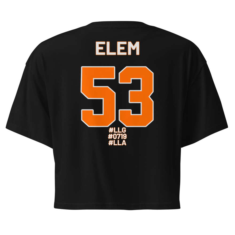 Kelaien Elem | Jersey Style Crop Top