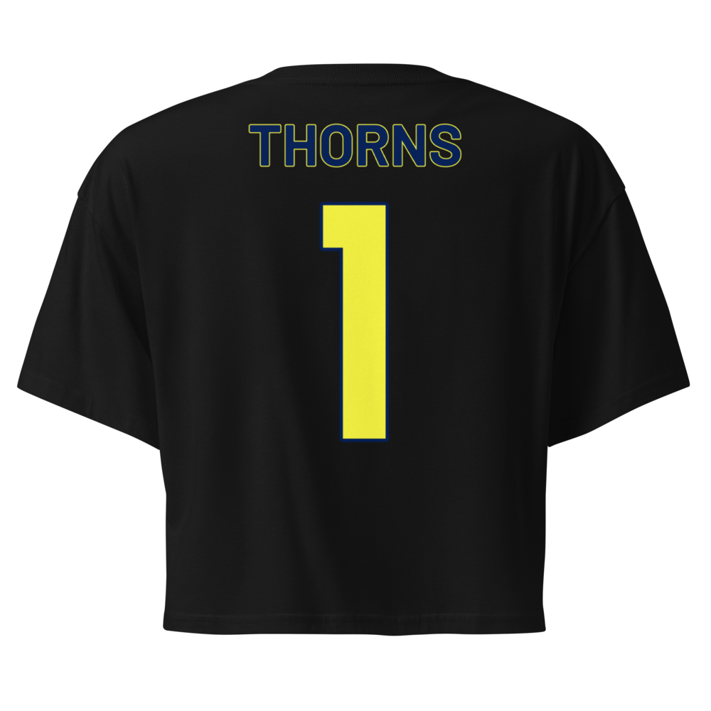 Kelahn Thorns | Jersey Style Crop Top