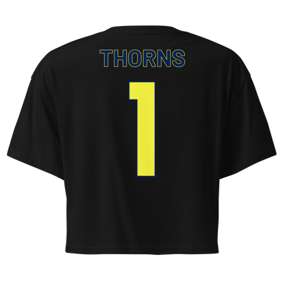 Kelahn Thorns | Jersey Style Crop Top