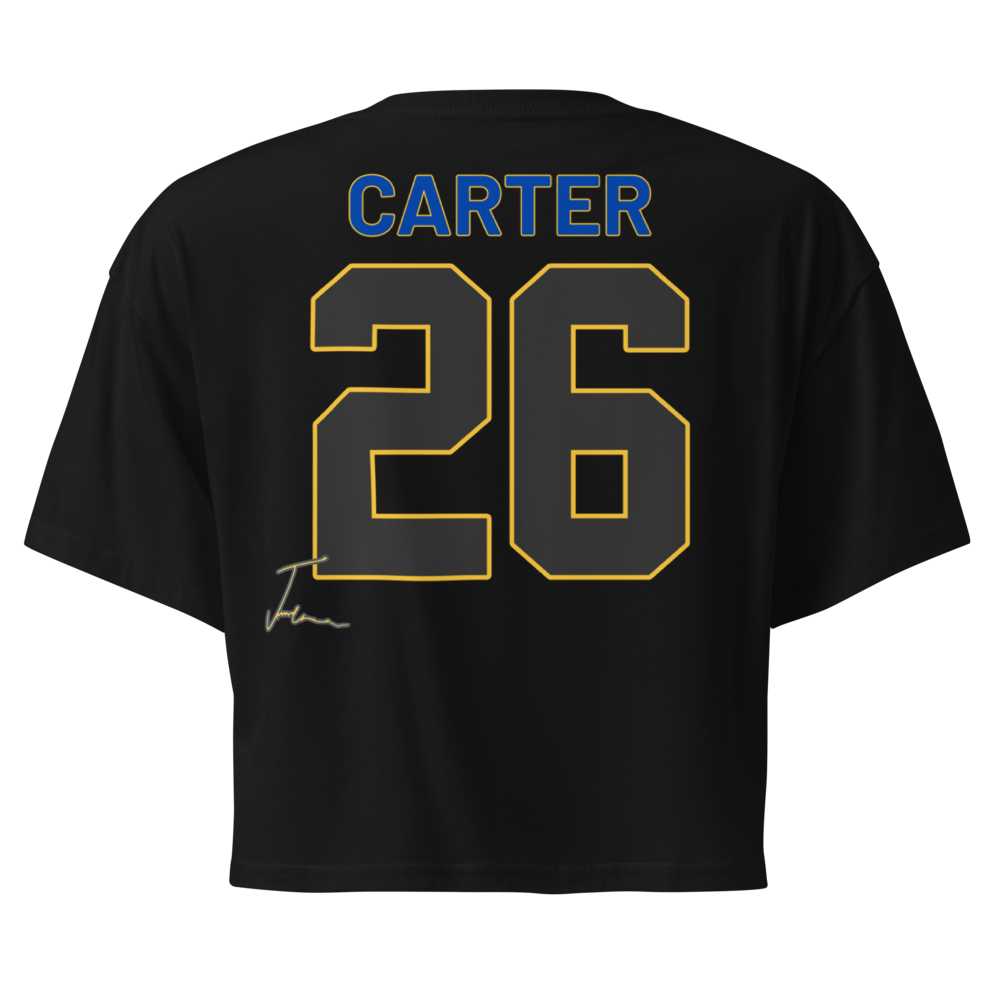 Jazzell Carter | Jersey Style Crop Top