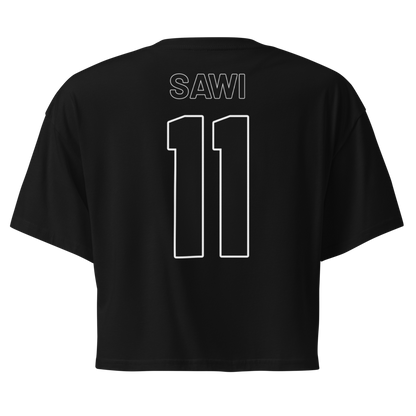 Ava Sawi | Jersey Style Crop Top