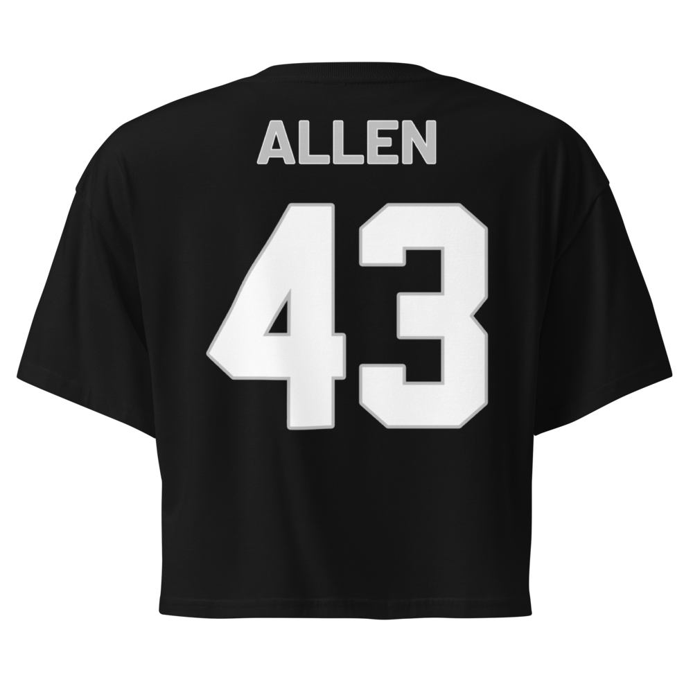 MarQuis Allen | Jersey Style Crop Top