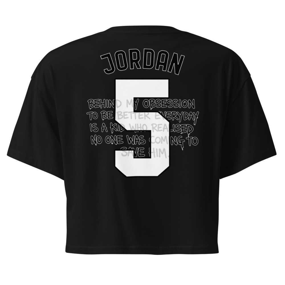 Tremayne Jordan | Jersey Style Crop Top