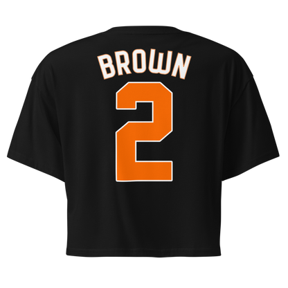 Marvin Brown | Jersey Style Crop Top
