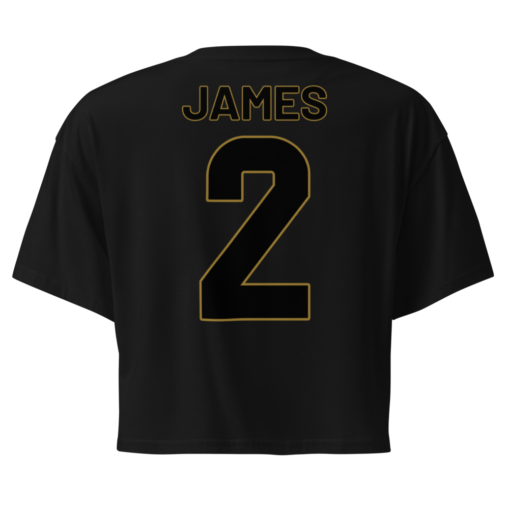 Diante James | Jersey Style Crop Top