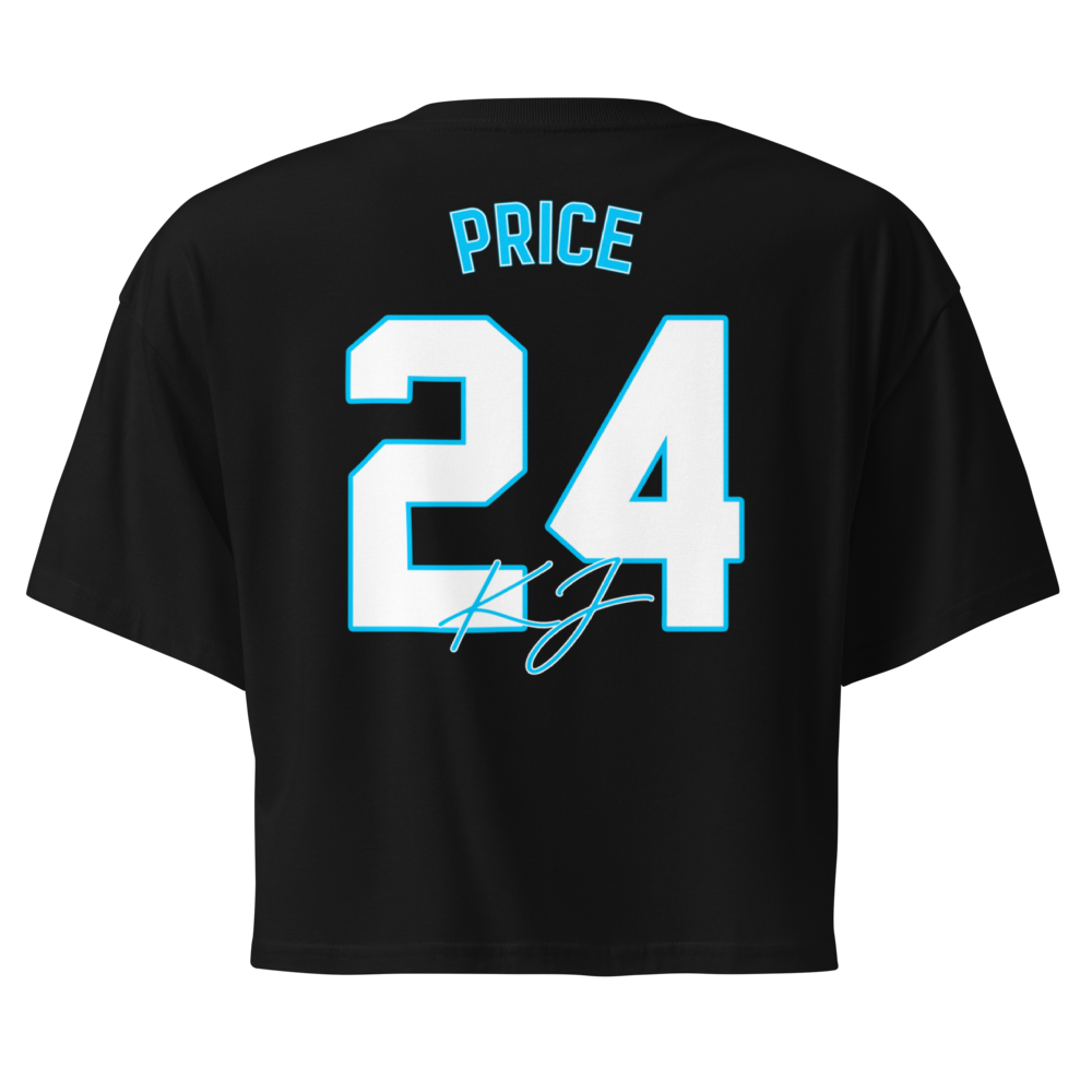 KJ Price | Jersey Style Crop Top