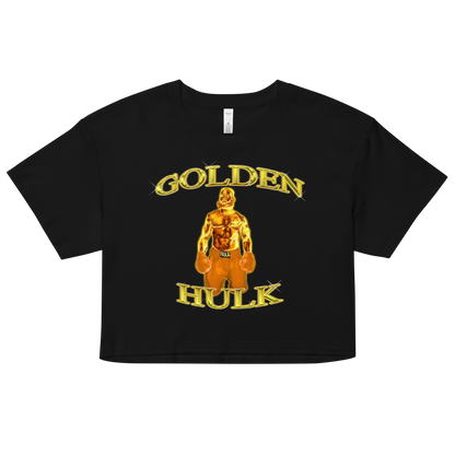 Golden Hulk | Crop Top Halloween Edition