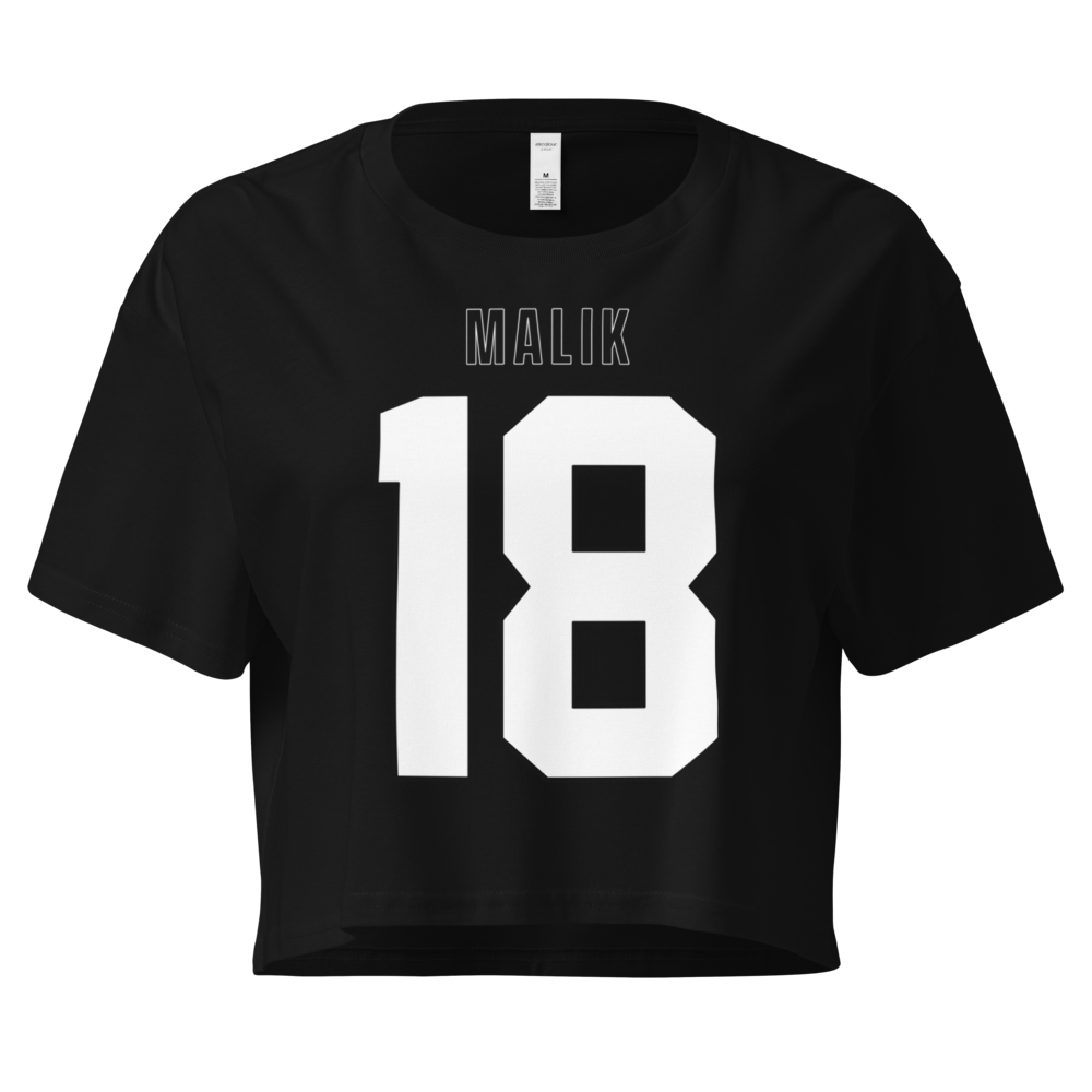 Malik Blunt | Jersey Style Crop Top