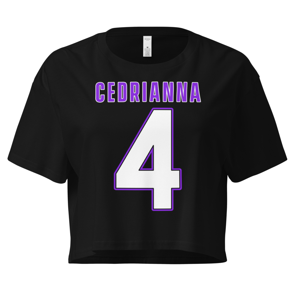 Cedrianna Evans | Jersey Style Crop Top