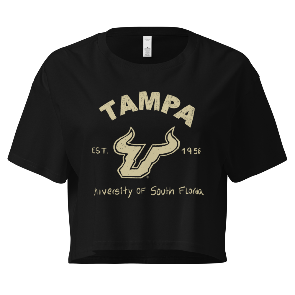 Sarah White | Bulls Chalk Crop Top