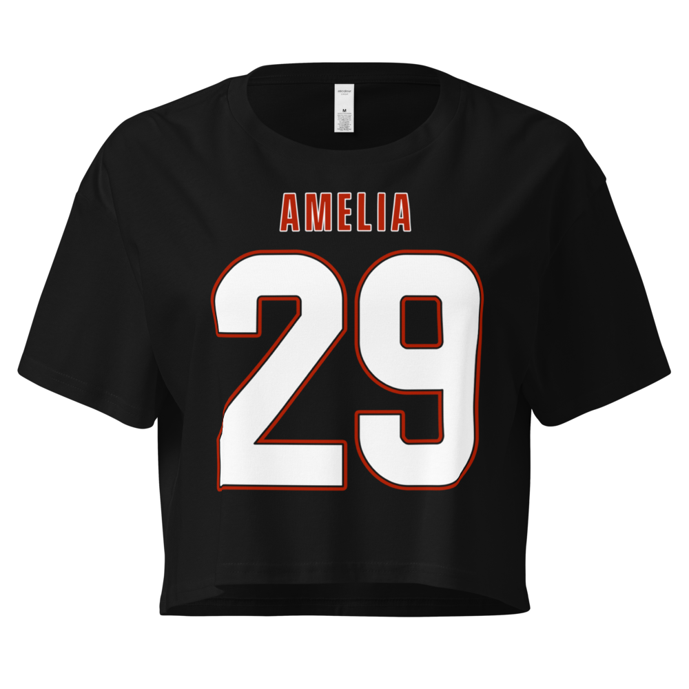 Amelia McClain | Jersey Style Crop Top