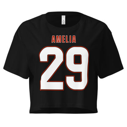 Amelia McClain | Jersey Style Crop Top