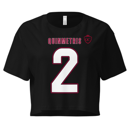 Quinmetris Cunningham | Jersey Style Crop Top