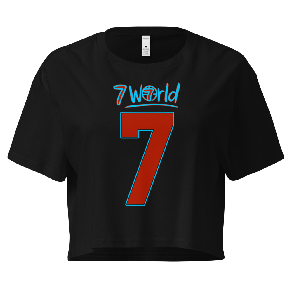 Antojuan Woody | Jersey Style Crop Top