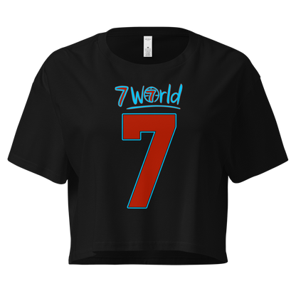 Antojuan Woody | Jersey Style Crop Top