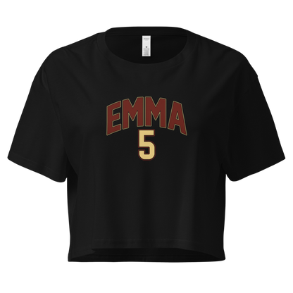 Emmanuella Oga | Jersey Style Crop Top