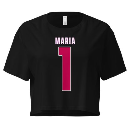 Maria Savvun | Jersey Style Crop Top