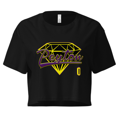 Peyton Sanders | Jersey Style Crop Top