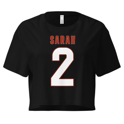 Sarah Frazee | Jersey Style Crop Top