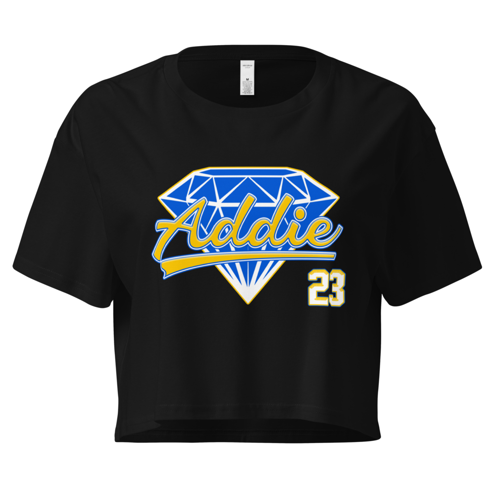 Addie Morris | Jersey Style Crop Top